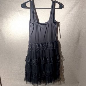 Women’s, girls masquerade dress size 5/6 black side zip